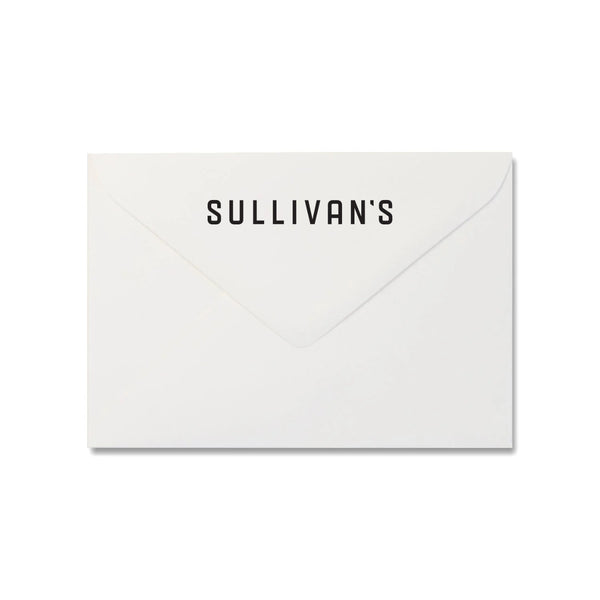 Sullivan's Gift Voucher